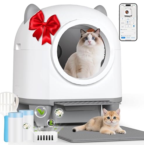TRIUMPHKEY Selbstreinigende Katzentoilette von TRIUMPHKEY