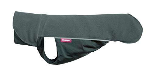 Dog Copenhagen Pomppa Jumppa Hundemantel, Fleece, 37 cm, Graphit Dog Copenhagen Pomppa Jumppa Hundemantel, Fleece, 37 cm, Graphit von TRIXIE