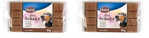 Hundeschokolade Mini Schoko, 30 g (Packung mit 2) von TRIXIE