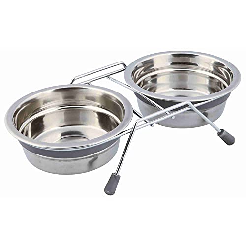 Trixie Eat on Feet Two Antirasselnapf-Set für Hunde, 0,45 Liter, 6 Stück Trixie Eat on Feet Two Antirasselnapf-Set für Hunde, 0,45 Liter, 6 Stück von TRIXIE