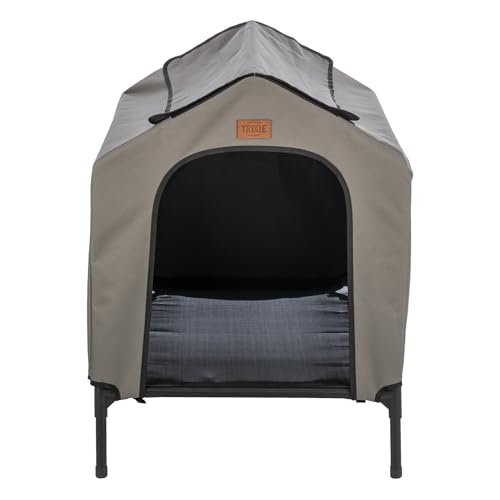 TRIXIE 2 in 1 Hundehütte Groß - Tragbare Hundehütte mit Abnehmbarer Abdeckung, Erhöhtes Indoor & Outdoor Hundezelt, Sonnenbeständig & Wasserdicht Hundehütte - 39,4 x 35,4 x 48,8 TRIXIE 2 in 1 Hundehütte Groß - Tragbare Hundehütte mit Abnehmbarer Abdeckung, Erhöhtes Indoor & Outdoor Hundezelt, Sonnenbeständig & Wasserdicht Hundehütte - 39,4 x 35,4 x 48,8 von TRIXIE