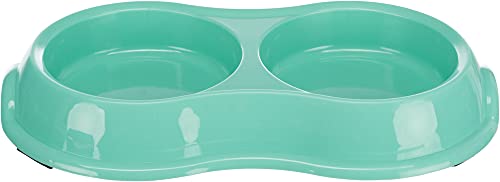 TRIXIE 24985 Doppelnapf, Kunststoff, 2 × 0,2 l/ø 11 cm/26 × 4 × 14 cm TRIXIE 24985 Doppelnapf, Kunststoff, 2 × 0,2 l/ø 11 cm/26 × 4 × 14 cm von TRIXIE