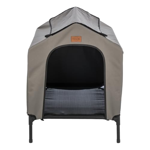 TRIXIE 2in1 Hundehütte Klein - Tragbare Hundehütte mit Abnehmbarer Abdeckung, Erhöhtes Indoor & Outdoor Hundezelt, Sonnenbeständig & Wasserdicht Hundehütte - 78.0 cmx62.0 cmx82.0 cm TRIXIE 2in1 Hundehütte Klein - Tragbare Hundehütte mit Abnehmbarer Abdeckung, Erhöhtes Indoor & Outdoor Hundezelt, Sonnenbeständig & Wasserdicht Hundehütte - 78.0 cmx62.0 cmx82.0 cm von TRIXIE