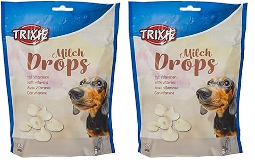 TRIXIE 31624 Milch Drops, 350 g (Packung mit 2) von TRIXIE
