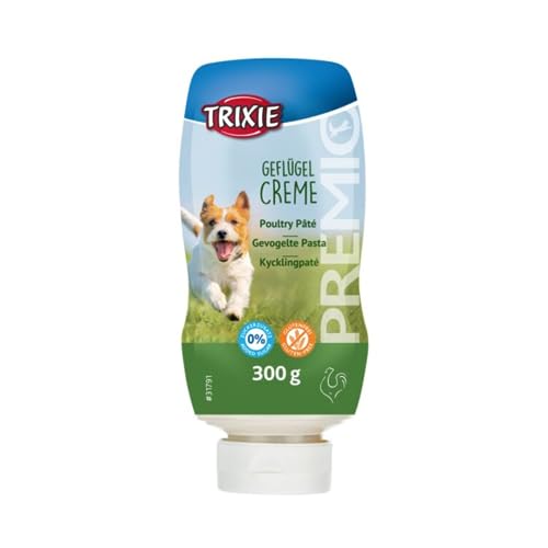 TRIXIE Hundeleckerli PREMIO Hunde-Geflügelcreme XXL 300g - Premium Leckerlis für Hunde glutenfrei - ohne Getreide & Zucker, schmackhafte Belohnung für Training & Zuhause - 31791 TRIXIE Hundeleckerli PREMIO Hunde-Geflügelcreme XXL 300g - Premium Leckerlis für Hunde glutenfrei - ohne Getreide & Zucker, schmackhafte Belohnung für Training & Zuhause - 31791 von TRIXIE