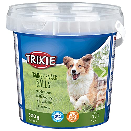 TRIXIE 31805 Premio Trainer Snack Poultry Balls,500 g (1er Pack) von TRIXIE