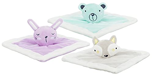 TRIXIE Schnuffeltuch für Welpen - Plüsch Knistertuch & Hundespielzeug mit weicher Oberfläche - interaktives Spielzeug zum Kuscheln & Beschäftigen 20 x 20 cm - 36178 von TRIXIE
