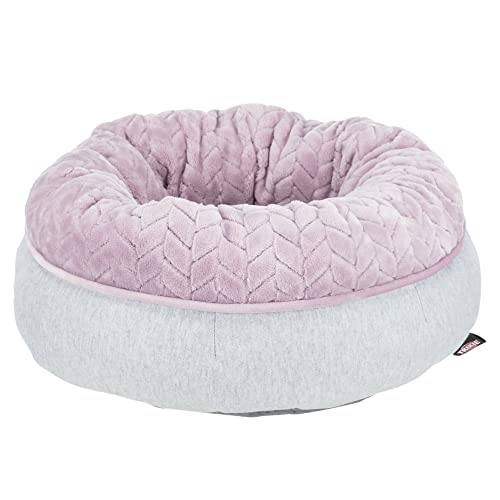 TRIXIE Hundebett Junior ø 40 cm in hellgrau/flieder - weiches Mini Hundekissen für Welpen - Hundekorb für kleine Hunde - rutschfest - 38251 TRIXIE Hundebett Junior ø 40 cm in hellgrau/flieder - weiches Mini Hundekissen für Welpen - Hundekorb für kleine Hunde - rutschfest - 38251 von TRIXIE