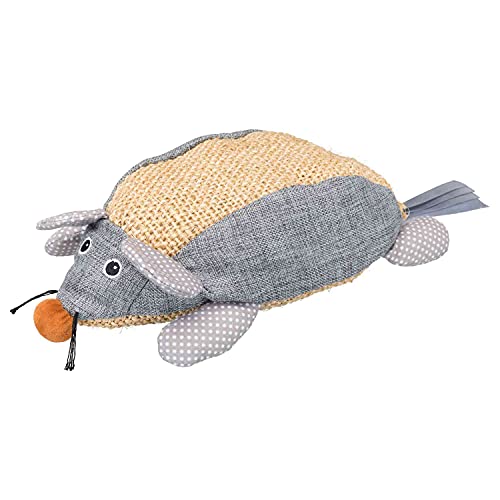 TRIXIE 45599 Maus XXL, Sisal/Stoff, Katzenminze, 30 cm, Natur/grau TRIXIE 45599 Maus XXL, Sisal/Stoff, Katzenminze, 30 cm, Natur/grau von TRIXIE