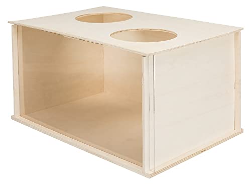 TRIXIE 63003 Buddelkiste, Kaninchen, Holz, 58 × 30 × 38 cm von TRIXIE