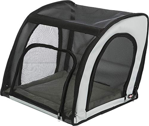 Trixie Autositz 44 × 37 × 40 cm, Grau Schwarz von ALL FOR WAN'S LIFE