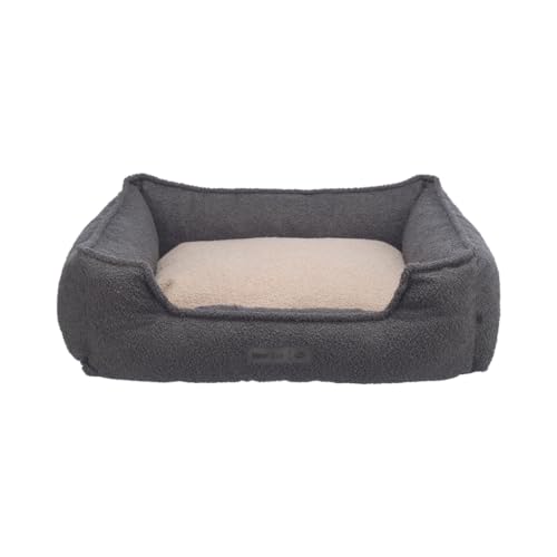 TRIXIE Hundebett Coline 80 × 65 cm in dunkelgrau/beige - Hundeschlafplatz aus recyceltem Material - Hundekorb für mittelgroße Hunde - rutschfest und waschbar - 36671 TRIXIE Hundebett Coline 80 × 65 cm in dunkelgrau/beige - Hundeschlafplatz aus recyceltem Material - Hundekorb für mittelgroße Hunde - rutschfest und waschbar - 36671 von TRIXIE