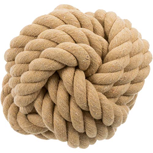 TRIXIE Be Nordic Plüschtiere für Hunde Knoten Ball – maritimes Kuscheltier für Hunde zum Spielen und Kuscheln – robust & langlebig – aus Plüsch/Tau - 32631 TRIXIE Be Nordic Plüschtiere für Hunde Knoten Ball – maritimes Kuscheltier für Hunde zum Spielen und Kuscheln – robust & langlebig – aus Plüsch/Tau - 32631 von TRIXIE