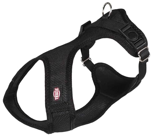TRIXIE Comfort Soft Touren-Geschirr Größe XS–S: Brustumfang 30–45 cm/15 mm in schwarz - gepolstertes Hundegeschirr zum Joggen mit stufenlos verstellbaren Bauchgurt für kleine Hunde, 16261 TRIXIE Comfort Soft Touren-Geschirr Größe XS–S: Brustumfang 30–45 cm/15 mm in schwarz - gepolstertes Hundegeschirr zum Joggen mit stufenlos verstellbaren Bauchgurt für kleine Hunde, 16261 von TRIXIE