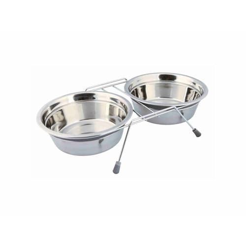 Trixie Eat on Feet Futternapf für Hunde, 2 Stück, 1,5 l, 6 Stück Trixie Eat on Feet Futternapf für Hunde, 2 Stück, 1,5 l, 6 Stück von TRIXIE