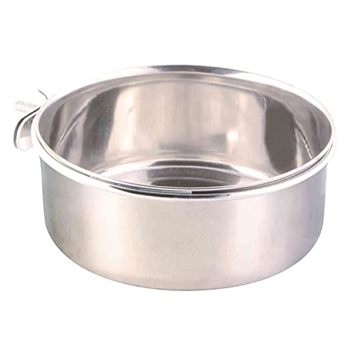 TRIXIE Edelstahlnapf mit Schraubbefestigung, Inhalt: 900 ml TRIXIE Edelstahlnapf mit Schraubbefestigung, Inhalt: 900 ml von TRIXIE