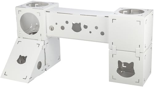 TRIXIE Finca Felice Modular Cardboard Cat Condo, Indoor Cat Play Tower, Corrugated Cat House, Cat Hideou TRIXIE Finca Felice Modular Cardboard Cat Condo, Indoor Cat Play Tower, Corrugated Cat House, Cat Hideou von TRIXIE
