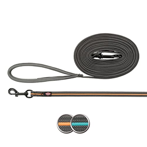 TRIXIE Fusion - Fusion Tracking-Gurt, gummiert, 10 m/17 mm, Graphit/Ozeanblau, S - M TRIXIE Fusion - Fusion Tracking-Gurt, gummiert, 10 m/17 mm, Graphit/Ozeanblau, S - M von TRIXIE