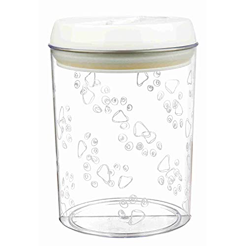 TRIXIE Futter- und Snackdose - luftdicht verschließbar - hält das Futter frisch - schützt vor Feuchtigkeit - spülmaschinengeeignet - 1,5 l Fassungsvermögen - ø 12 x 17,5 cm - transparent/weiß - 24664 TRIXIE Futter- und Snackdose - luftdicht verschließbar - hält das Futter frisch - schützt vor Feuchtigkeit - spülmaschinengeeignet - 1,5 l Fassungsvermögen - ø 12 x 17,5 cm - transparent/weiß - 24664 von TRIXIE