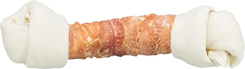 TRIXIE Glutenfreie Und Zuckerfreie Denta Fun Mega Chicken Chewing Bone, Hundeleckerli, 40 cm, 500 G - 31175 von TRIXIE