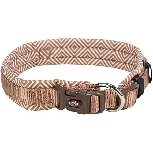 Trixie Premium Neopren-gepolsterte Halskette, extra breit, L, ethnische Motive/Karamell, 49–55 cm/25 mm Trixie Premium Neopren-gepolsterte Halskette, extra breit, L, ethnische Motive/Karamell, 49–55 cm/25 mm von TRIXIE