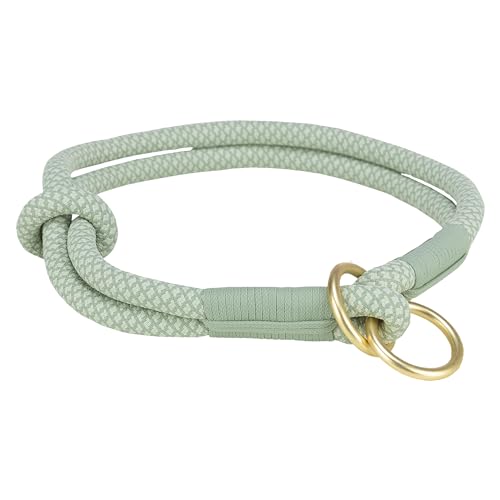 TRIXIE Halsband voor Hond Soft Half-Slip saliegroen/Mint 55x1 cm von TRIXIE