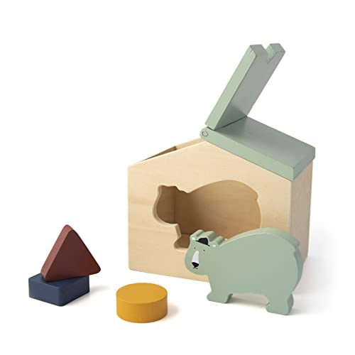 TRIXIE Holz Tierhaus Mr. Polar Bear von TRIXIE