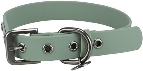 TRIXIE Hunde-Halsband CityStyle M-L: Halsumfang 40-47cm/25mm Salbei - Hochwertiges PVC Halsband für mittelgroße - große Hunde, verstellbar, wasserabweisend & abwischbar, 1971616 TRIXIE Hunde-Halsband CityStyle M-L: Halsumfang 40-47cm/25mm Salbei - Hochwertiges PVC Halsband für mittelgroße - große Hunde, verstellbar, wasserabweisend & abwischbar, 1971616 von TRIXIE