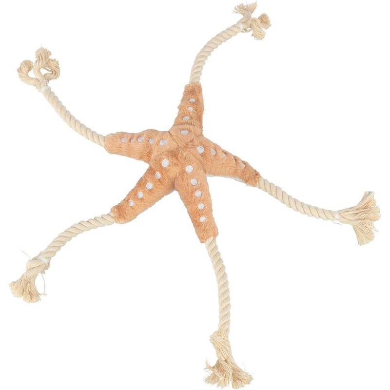 TRIXIE Hunde-Plüschspielzeug Be Nordic Seestern Jane sand, Länge: ca. 32 cm von TRIXIE