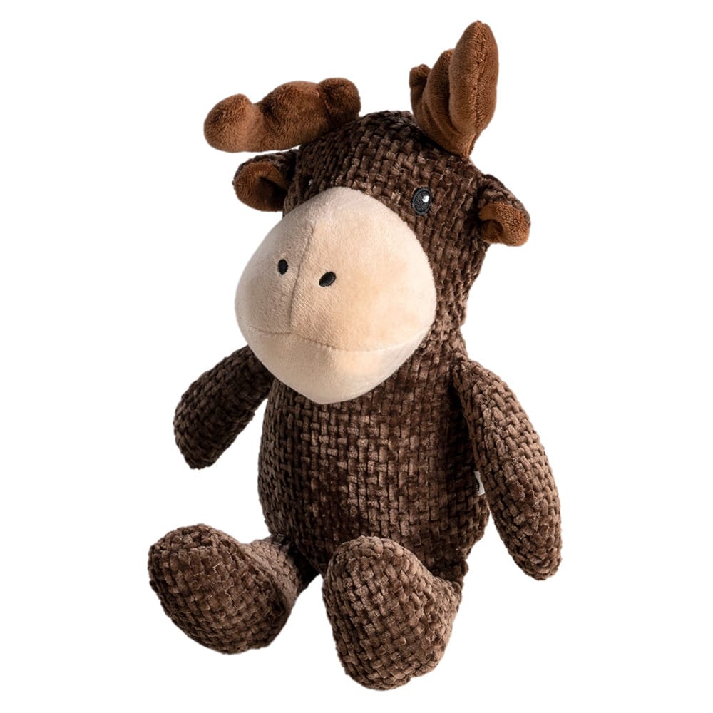 TRIXIE Hunde-Plüschspielzeug Elch braun, Maße: ca. 36 cm von TRIXIE
