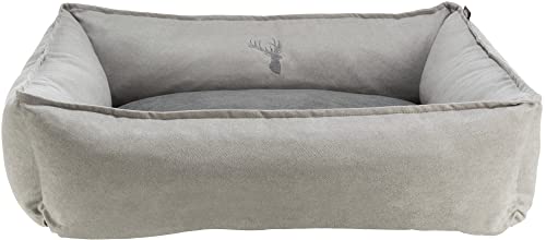 TRIXIE Hundebett Leni 100 × 70 cm in sand/grau - geräumiger Hundeschlafplatz mit gemütlichem Kissen - Hundekorb für mittelgroße Hunde - rutschfest und waschbar - 37995 TRIXIE Hundebett Leni 100 × 70 cm in sand/grau - geräumiger Hundeschlafplatz mit gemütlichem Kissen - Hundekorb für mittelgroße Hunde - rutschfest und waschbar - 37995 von TRIXIE