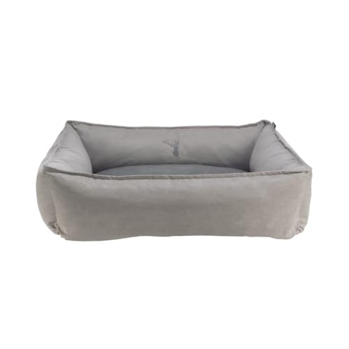 TRIXIE Hundebett Leni 80 × 60 cm in sand/grau - geräumiger Hundeschlafplatz mit gemütlichem Kissen - Hundekorb für mittelgroße Hunde - rutschfest und waschbar - 37994 TRIXIE Hundebett Leni 80 × 60 cm in sand/grau - geräumiger Hundeschlafplatz mit gemütlichem Kissen - Hundekorb für mittelgroße Hunde - rutschfest und waschbar - 37994 von TRIXIE