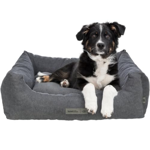 TRIXIE Hundebett Liano 120 × 90 cm in grau - weiches Hundekissen mit Schaumstoffflocken-Füllung - Hundekorb für große Hunde - rutschfest und waschbar - 37983 TRIXIE Hundebett Liano 120 × 90 cm in grau - weiches Hundekissen mit Schaumstoffflocken-Füllung - Hundekorb für große Hunde - rutschfest und waschbar - 37983 von TRIXIE