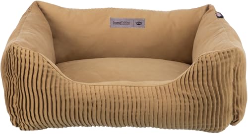 TRIXIE Hundebett Marley 80 x 60 cm in Ocker – eckiger Hundekorb für mittelgroße Hunde - gemütliches Hundekörbchen mit hochwertigem Canvas Baumwollbezug - weich & waschbar - 37694 TRIXIE Hundebett Marley 80 x 60 cm in Ocker – eckiger Hundekorb für mittelgroße Hunde - gemütliches Hundekörbchen mit hochwertigem Canvas Baumwollbezug - weich & waschbar - 37694 von TRIXIE