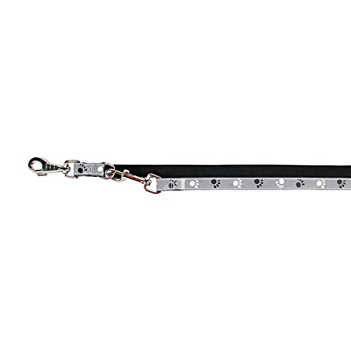 TRIXIE Hundeleine Silver Reflect V Leine XS–S, 2,00 m 15 mm in schwarz/silbergrau - verstellbare und reflektierende Hundeleine für gute Sichtbarkeit - für sehr kleine bis kleine Hunde - 12214 TRIXIE Hundeleine Silver Reflect V Leine XS–S, 2,00 m 15 mm in schwarz/silbergrau - verstellbare und reflektierende Hundeleine für gute Sichtbarkeit - für sehr kleine bis kleine Hunde - 12214 von TRIXIE