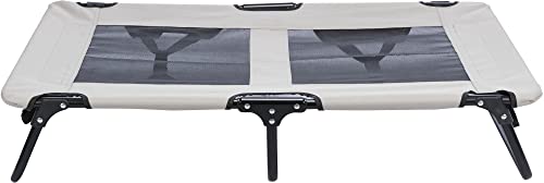 TRIXIE Hundeliege, Hundebett, Zusammenklappbar, 99 × 19 × 60 cm, Grau/Schwarz - 28212 TRIXIE Hundeliege, Hundebett, Zusammenklappbar, 99 × 19 × 60 cm, Grau/Schwarz - 28212 von TRIXIE