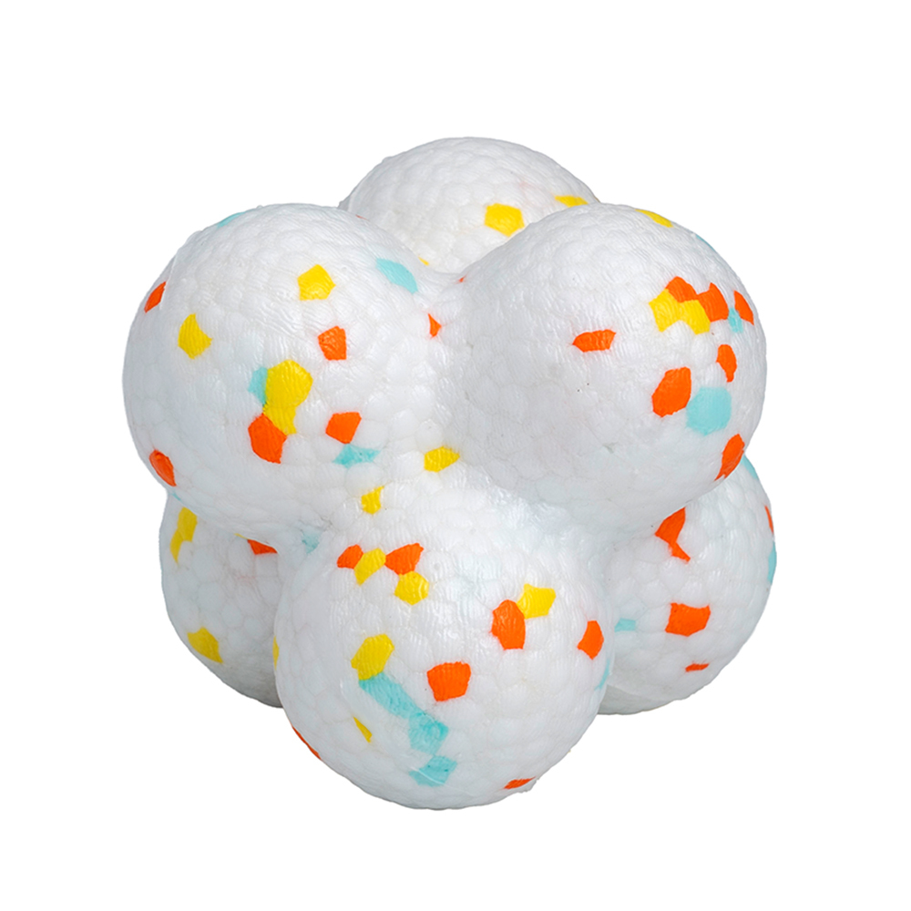 TRIXIE Hundespielzeug Light & Strong Bubble Ball weiß/bunt, Durchmesser: ca. 8 cm TRIXIE Hundespielzeug Light & Strong Bubble Ball weiß/bunt, Durchmesser: ca. 8 cm von TRIXIE