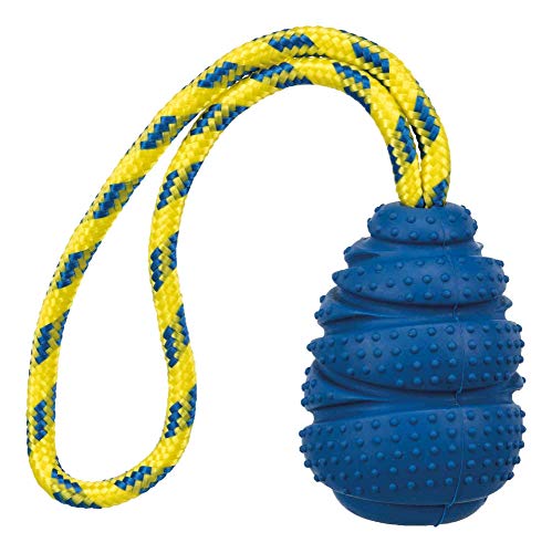 TRIXIE Jumper am Seil, schwimmt, Naturgummi, 9 cm/30 cm, Lime TRIXIE Jumper am Seil, schwimmt, Naturgummi, 9 cm/30 cm, Lime von TRIXIE