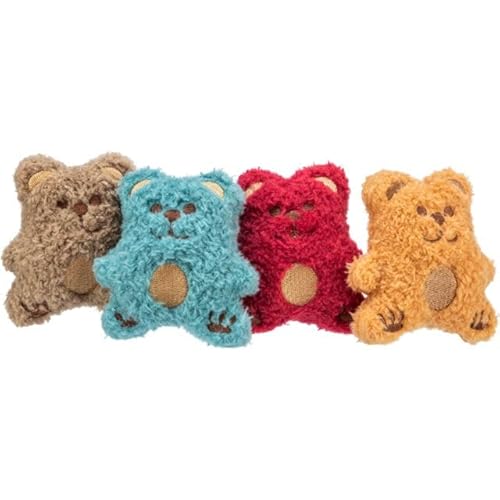 TRIXIE Katzenspielzeug Plüschbär mit Baldrian 8cm TRIXIE Katzenspielzeug Plüschbär mit Baldrian 8cm von TRIXIE