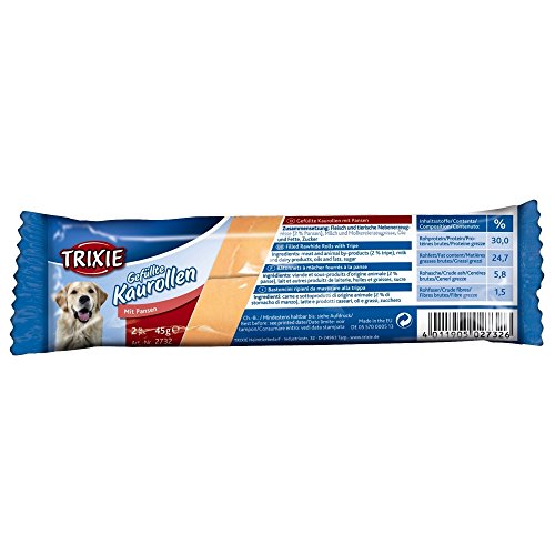 TRIXIE Kaurollen, gefüllt, Pansen, verp, 12 cm, 2 St. à 45 g TRIXIE Kaurollen, gefüllt, Pansen, verp, 12 cm, 2 St. à 45 g von TRIXIE