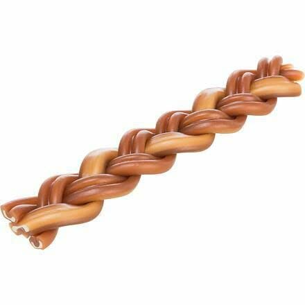 TRIXIE Kauzopf mit Stiergeflecht, 50 Stück, 15 cm, 35 g, Huhn, 35 g von TRIXIE