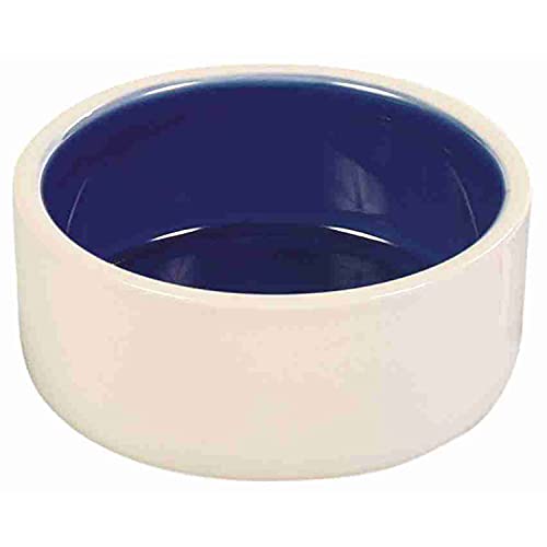 TRIXIE Keramikschale, 0.35 l/ø 12 cm, cream/blue von TRIXIE