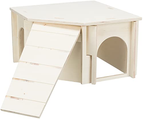 TRIXIE 'Kleintier Eckhaus ohne Klammern und Nägel für Kaninchen Haus Thore, Stecksystem, Kaninchen, 40 × 23 × 40 cm - 61245 TRIXIE 'Kleintier Eckhaus ohne Klammern und Nägel für Kaninchen Haus Thore, Stecksystem, Kaninchen, 40 × 23 × 40 cm - 61245 von TRIXIE