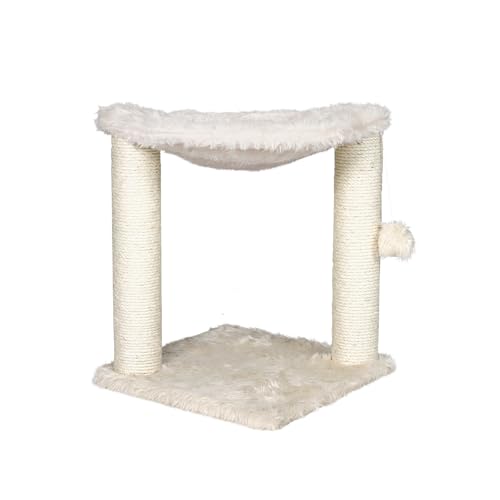 TRIXIE Kratzbaum Baza 50 cm in creme – kleiner & kompakter Katzenbaum mit gemütlicher Liegemulde, komfortabel & stabil – 44541 TRIXIE Kratzbaum Baza 50 cm in creme – kleiner & kompakter Katzenbaum mit gemütlicher Liegemulde, komfortabel & stabil – 44541 von TRIXIE