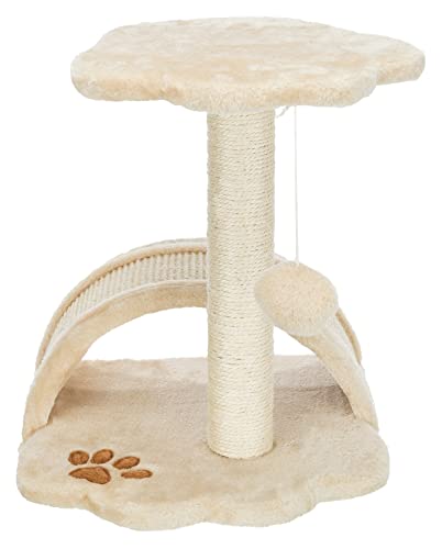 TRIXIE Kratzbaum Vitoria 43 cm in beige/natur – kleiner Katzenbaum für junge & kleine Katzen mit gemütlicher Liegefläche, komfortabel & stabil – 43751 TRIXIE Kratzbaum Vitoria 43 cm in beige/natur – kleiner Katzenbaum für junge & kleine Katzen mit gemütlicher Liegefläche, komfortabel & stabil – 43751 von TRIXIE