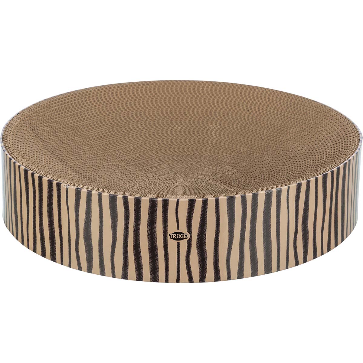 TRIXIE Kratzpappe rund mit Katzenminze, ø 45 × 10 cm Zebra TRIXIE Kratzpappe rund mit Katzenminze, ø 45 × 10 cm Zebra von TRIXIE