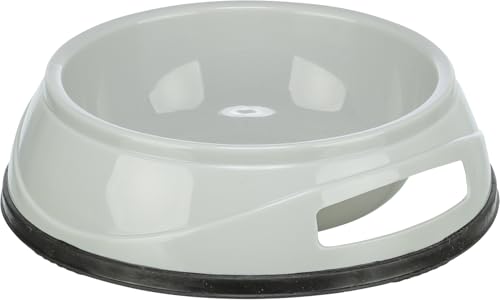 TRIXIE Kunststoffnapf mit Gummiring - für Trockenfutter, Nassfutter, Wasser und Milch - diverse Farbe - zufällige Auswahl - Fassungsvermögen 0,5 l - ø 14 cm - 24951 TRIXIE Kunststoffnapf mit Gummiring - für Trockenfutter, Nassfutter, Wasser und Milch - diverse Farbe - zufällige Auswahl - Fassungsvermögen 0,5 l - ø 14 cm - 24951 von TRIXIE