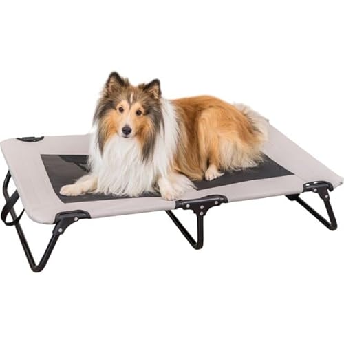 TRIXIE Hundeliege Strong Edition in beige/schwarz – stabile und komfortable Liege für Hunde bis zu 35 kg – zusammenklappbar & pflegeleicht – 120 × 19 × 70 cm – 28213 TRIXIE Hundeliege Strong Edition in beige/schwarz – stabile und komfortable Liege für Hunde bis zu 35 kg – zusammenklappbar & pflegeleicht – 120 × 19 × 70 cm – 28213 von TRIXIE