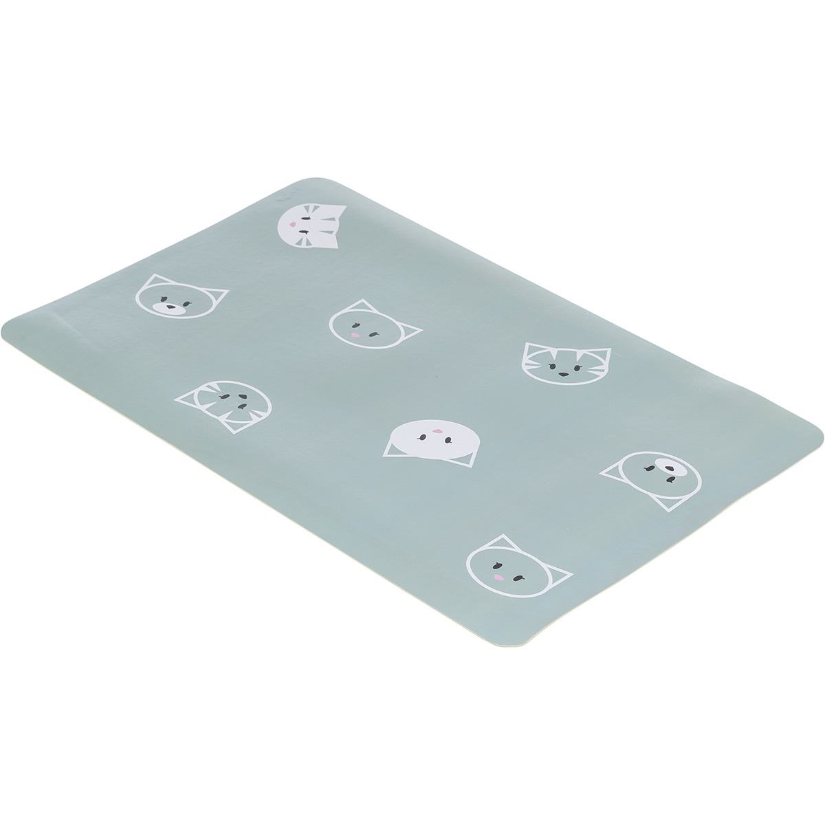 TRIXIE Napfunterlage Katze Mimi, 44 × 28cm salbei TRIXIE Napfunterlage Katze Mimi, 44 × 28cm salbei von TRIXIE