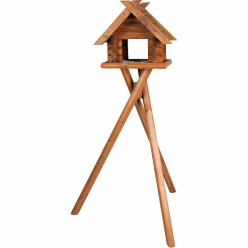 TRIXIE Natura Futterhaus mit Ständer 4011905055763, Bronze, 47 x 40 x 36 cm TRIXIE Natura Futterhaus mit Ständer 4011905055763, Bronze, 47 x 40 x 36 cm von TRIXIE